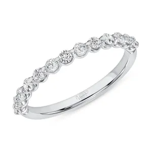 0.38ctw Diamond Wedding Band/Stackable Ring