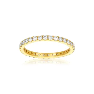 4 Prong Diamond Eternity Band