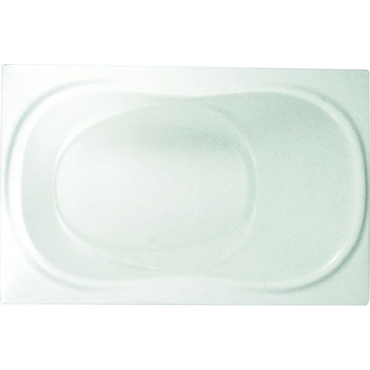 Air Tub Ston Collection Onyx Drop-In Almond Oval Hydroluxe SS 74 x 45 x 26 Inch