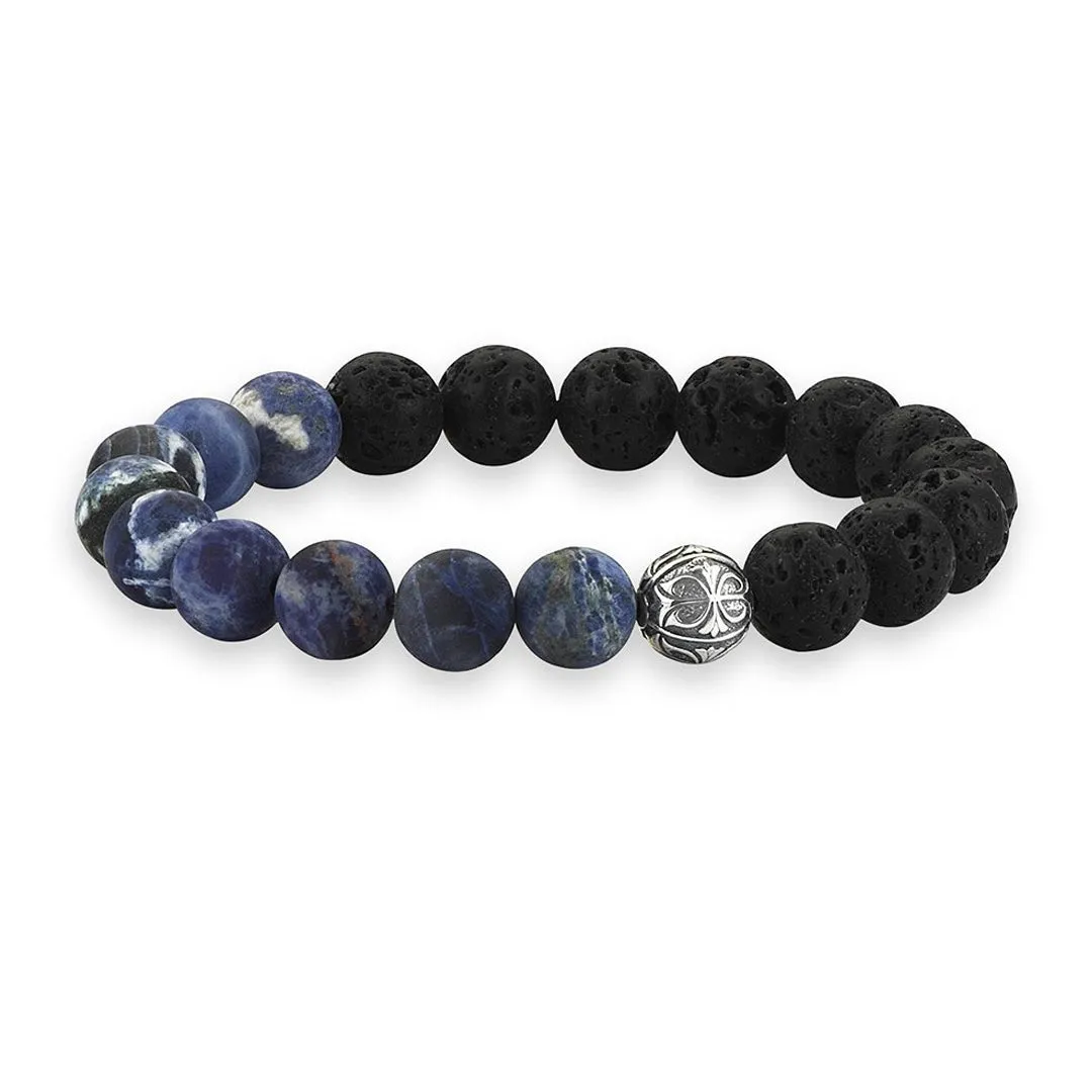 Apex Beaded Bracelet - Sodalite