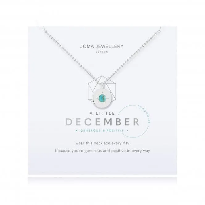 Birthstone a little December Turquoise Necklace 4665