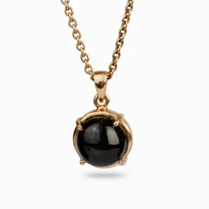 Black Star Diopside Necklace