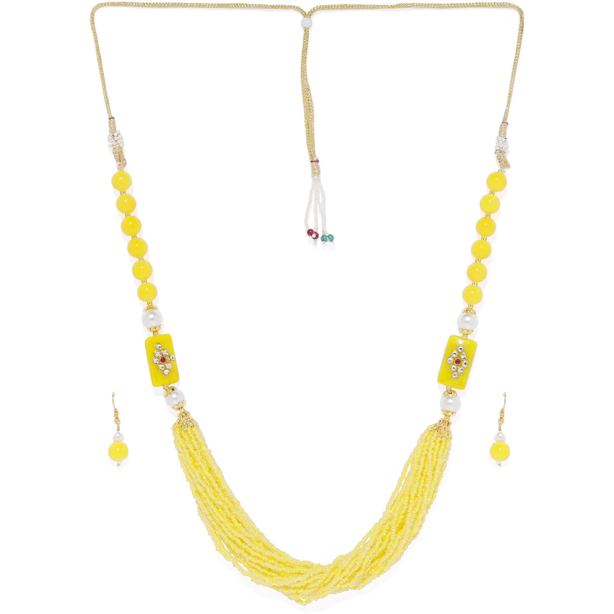 Brass Jewel Set (Yellow)