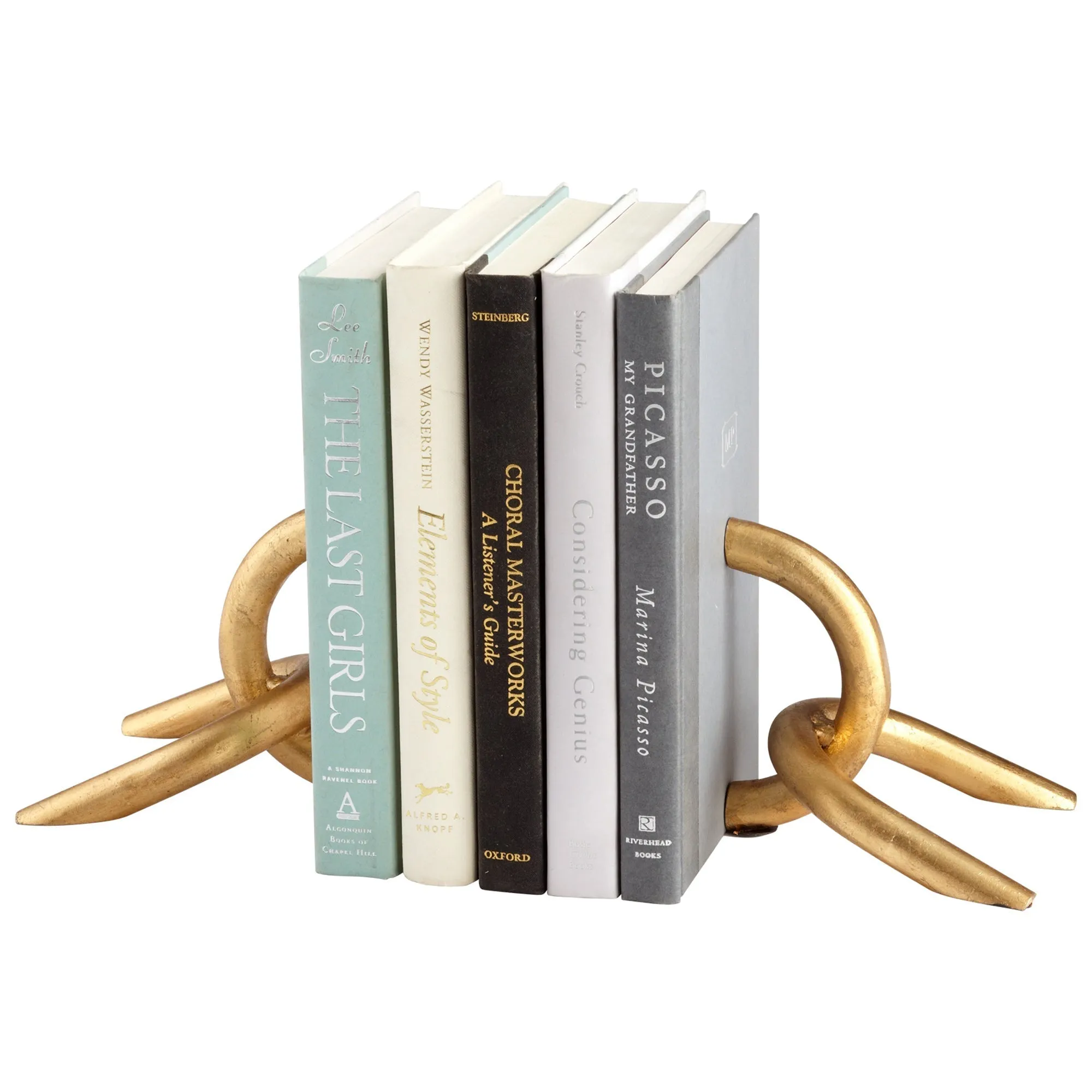 Cyan Design 06042 Goldie Locks Bookends - Gold - Medium