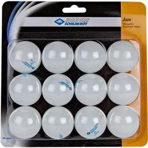 Donic Schildkrot Jade 12pk Table Tennis Balls White