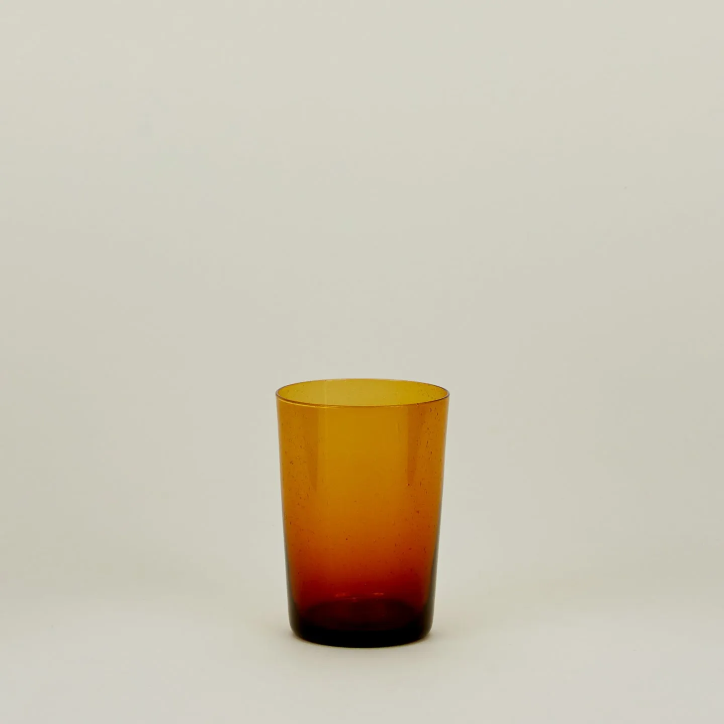 Glass Tumbler - Amber