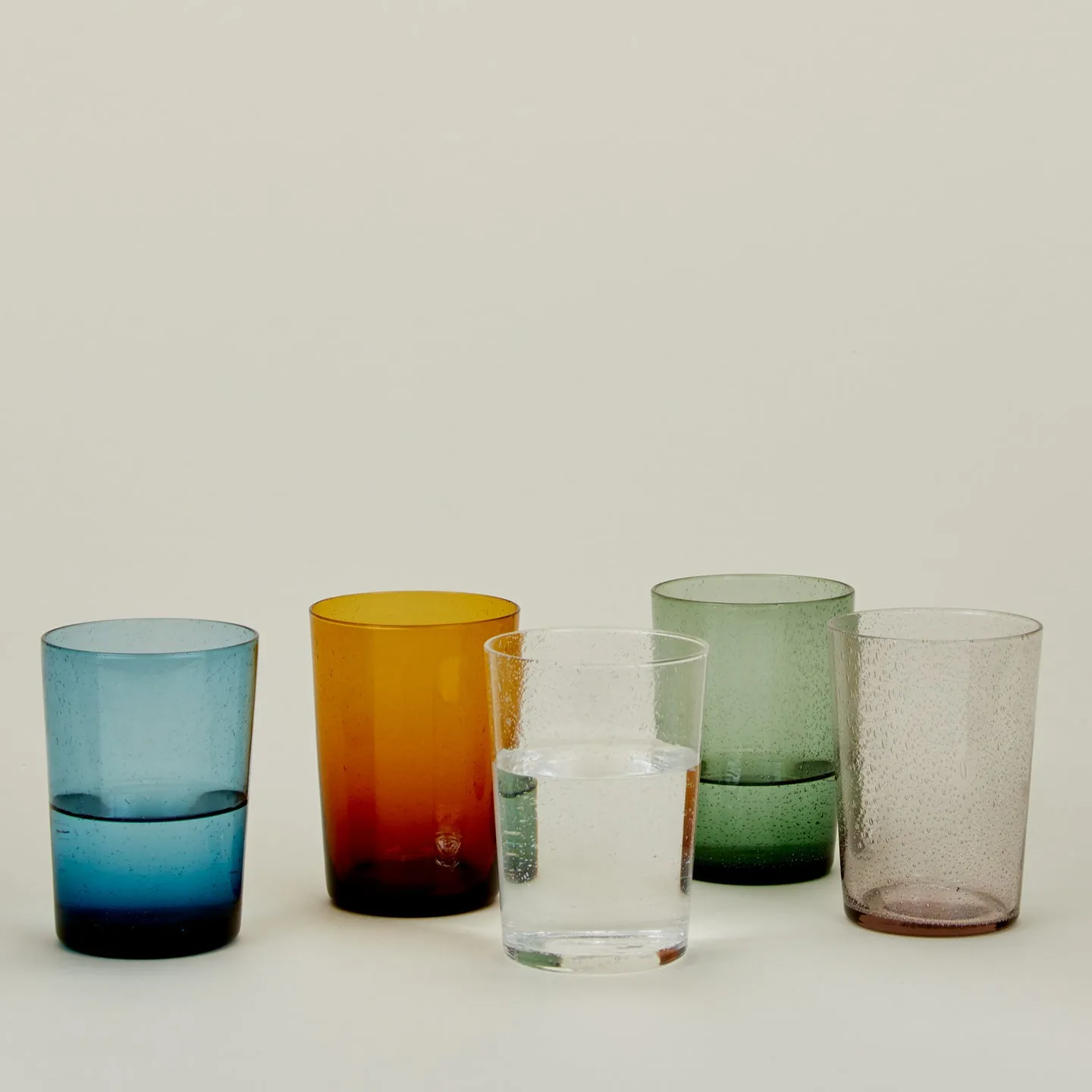 Glass Tumbler - Amber