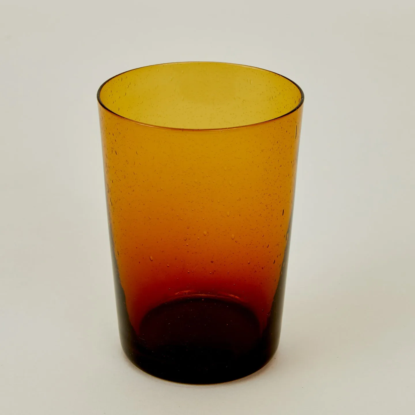 Glass Tumbler - Amber