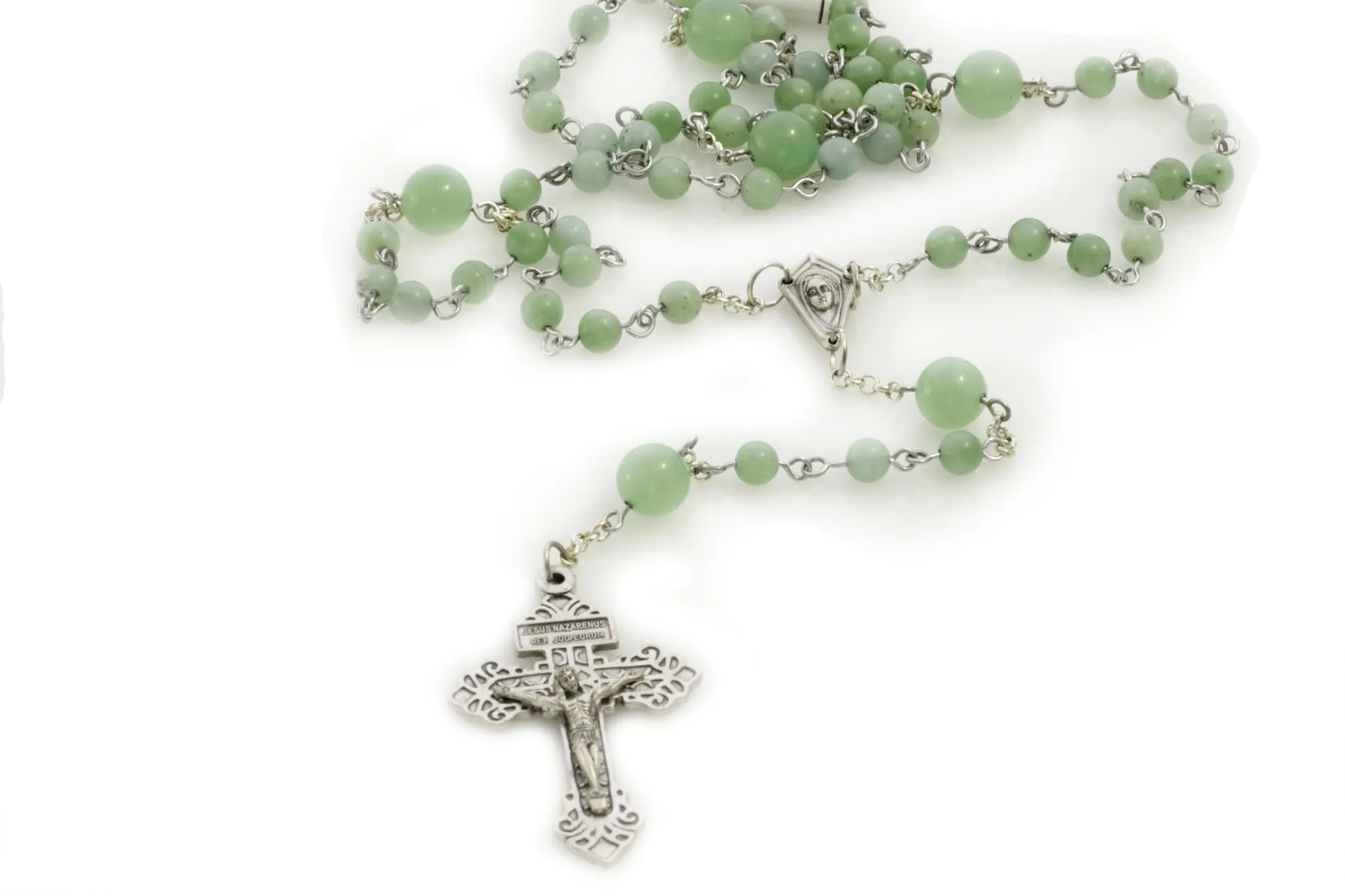 KTC-301 "Rosary" Jade Traditional Five Decade