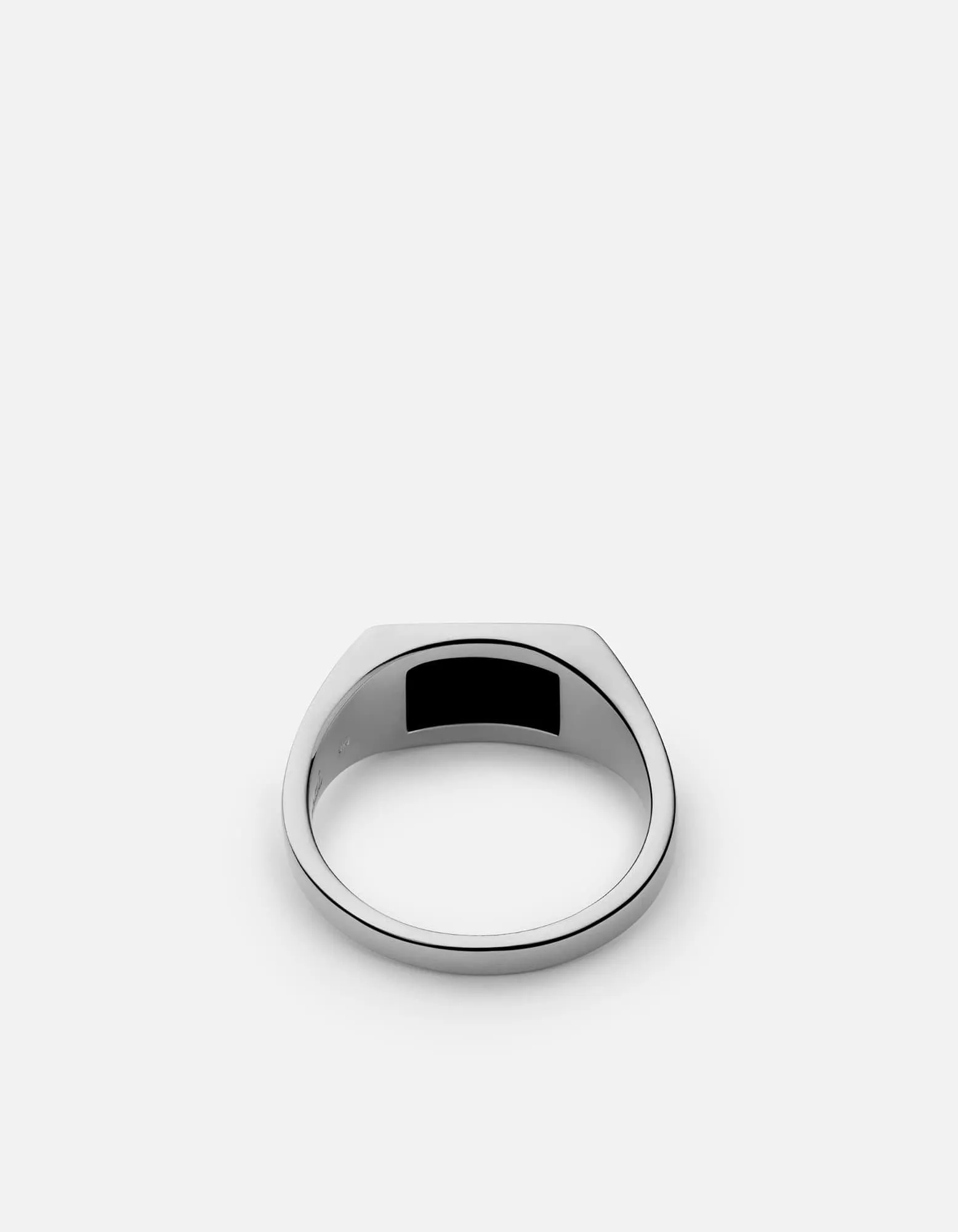 Lennox Onyx Ring, Sterling Silver