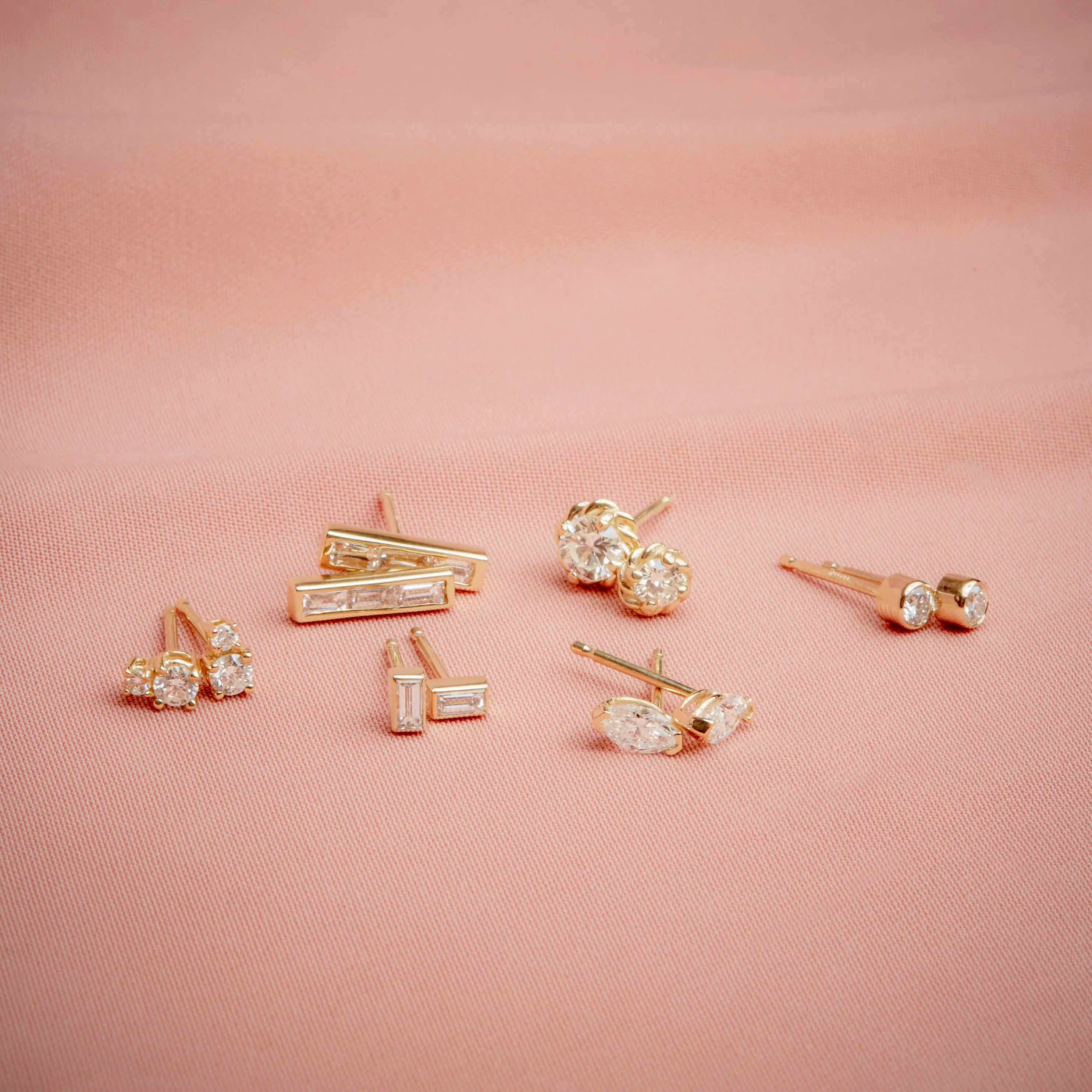 Marquise Wink Studs