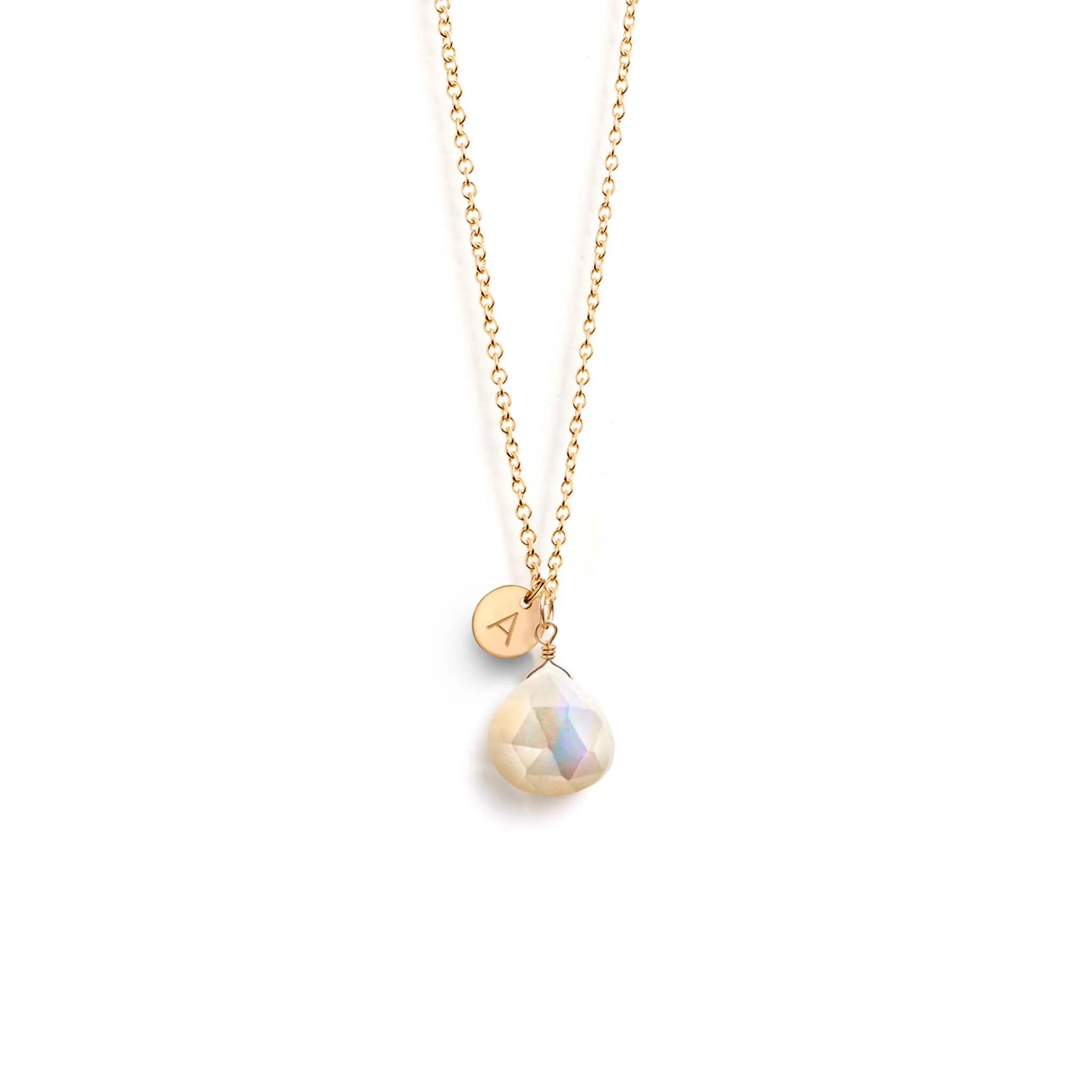 Mother of Pearl Pendant Necklace