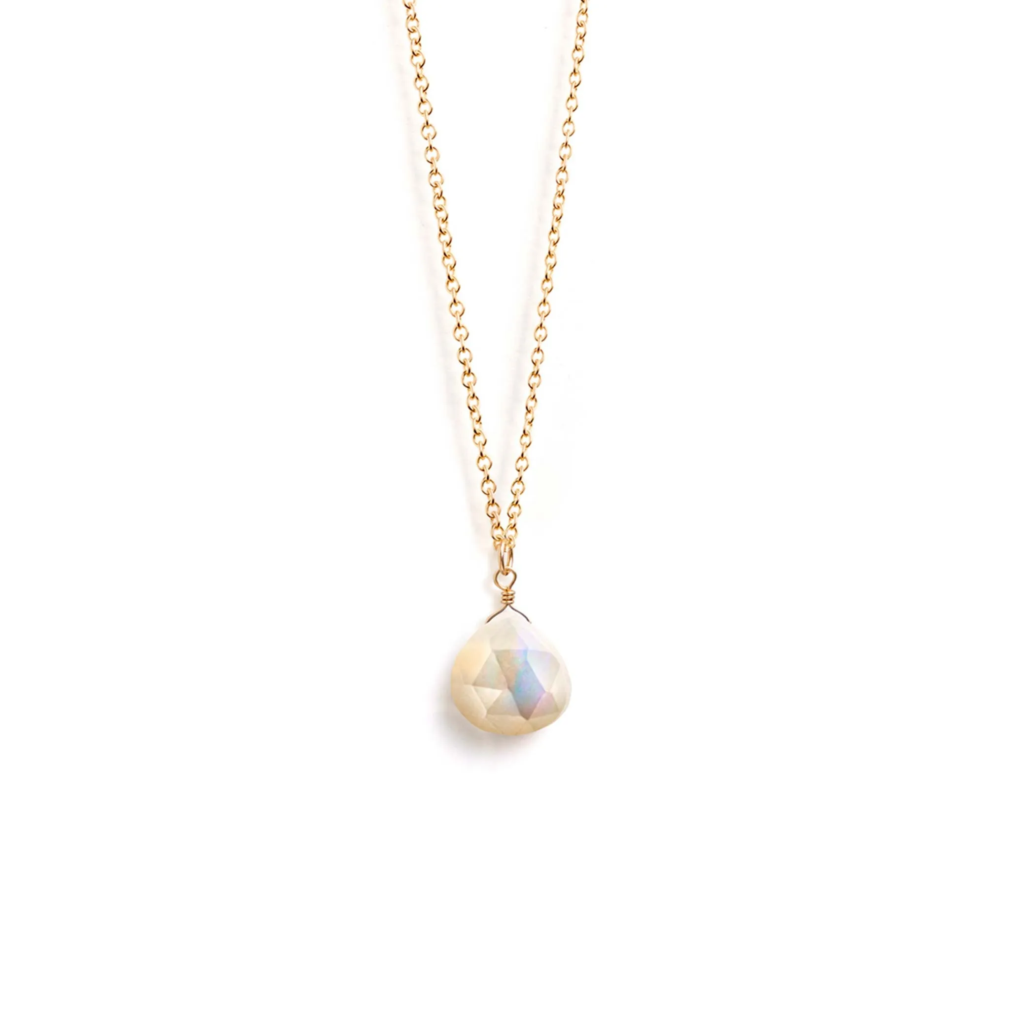 Mother of Pearl Pendant Necklace