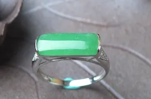 Natural Jade Ring Jadeite Ring TP27