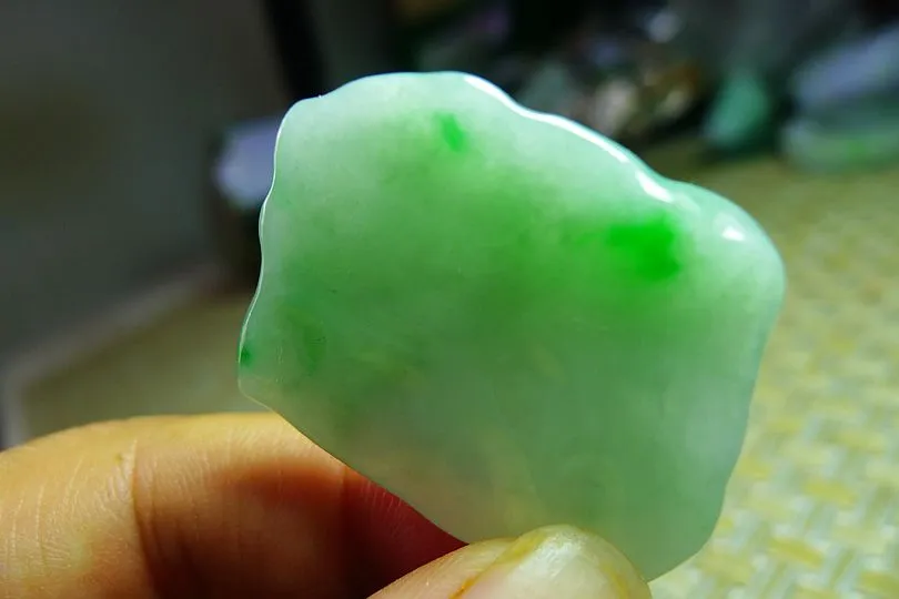 Natural Jade Rough Jadeite Raw (13g,3.5X2.7X0.55cm)