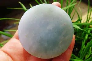 Natural Jade Rough Jadeite Raw (141g,5.25X5.25X1.9cm)