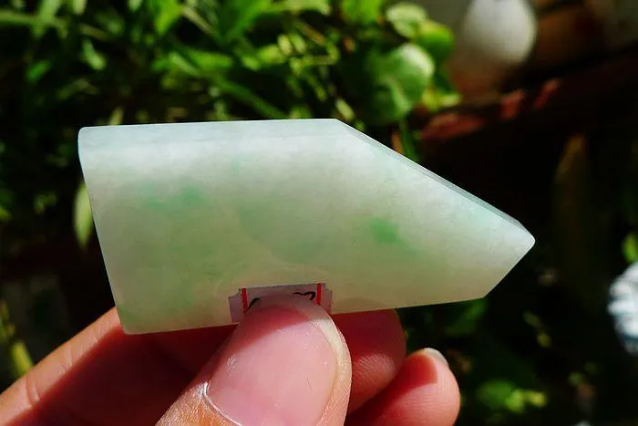 Natural Jade Rough Jadeite Raw (15g,4.9X2.4X0.45cm)