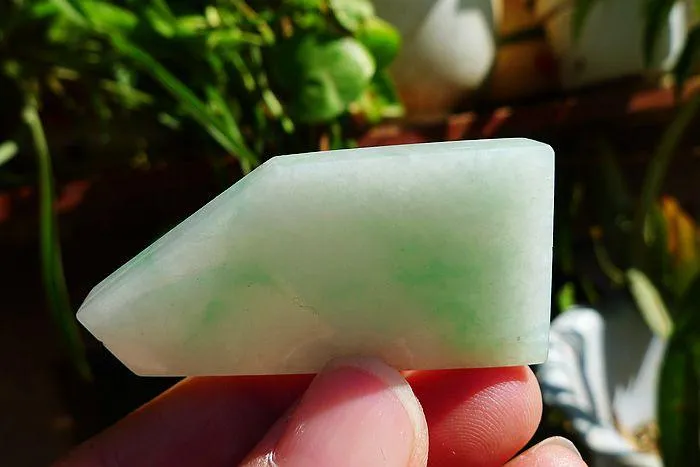 Natural Jade Rough Jadeite Raw (15g,4.9X2.4X0.45cm)