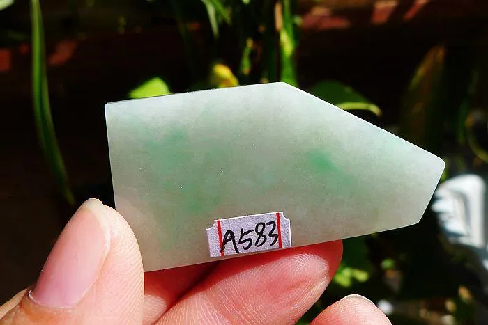 Natural Jade Rough Jadeite Raw (15g,4.9X2.4X0.45cm)