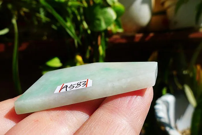 Natural Jade Rough Jadeite Raw (15g,4.9X2.4X0.45cm)