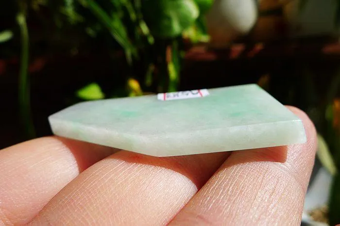 Natural Jade Rough Jadeite Raw (15g,4.9X2.4X0.45cm)