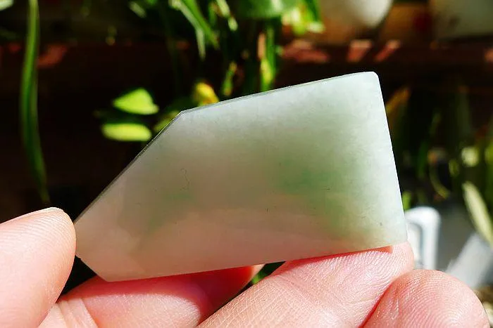 Natural Jade Rough Jadeite Raw (15g,4.9X2.4X0.45cm)