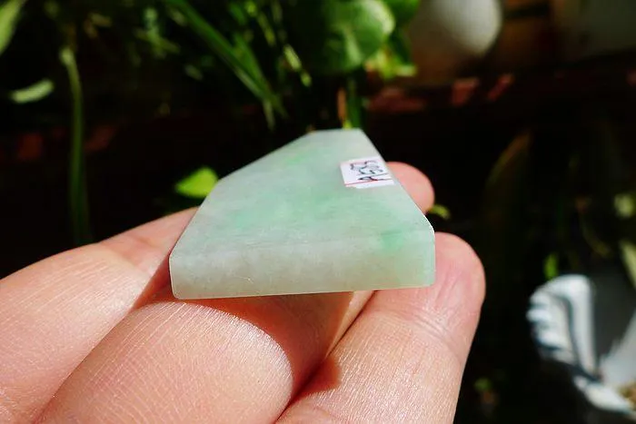 Natural Jade Rough Jadeite Raw (15g,4.9X2.4X0.45cm)