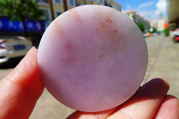 Natural Jade Rough Jadeite Raw S-(110g,5.4X1.4cm)