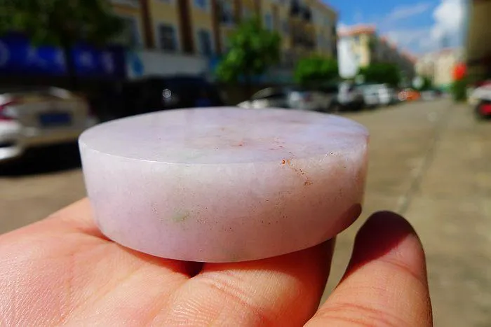 Natural Jade Rough Jadeite Raw S-(110g,5.4X1.4cm)