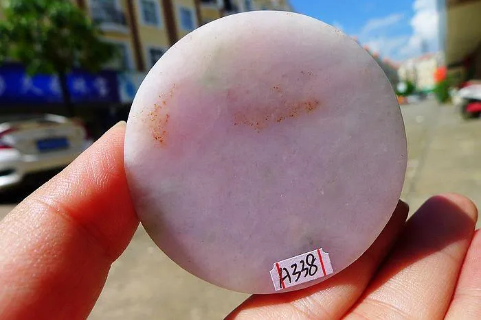 Natural Jade Rough Jadeite Raw S-(110g,5.4X1.4cm)