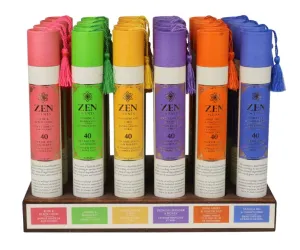 Relaxus Assorted Zen Scents Incense 24/Box