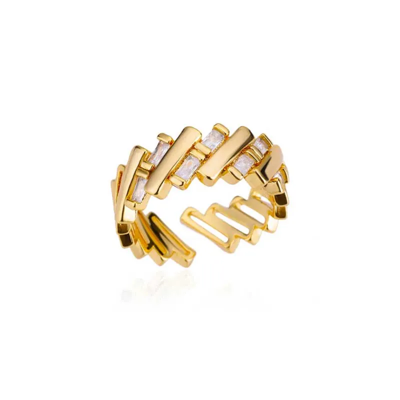 Stackable and Adjustable Gold and Silver Minimalist Ring Collection