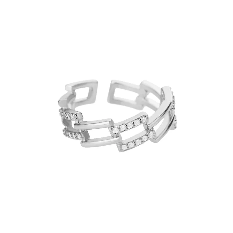 Stackable and Adjustable Gold and Silver Minimalist Ring Collection