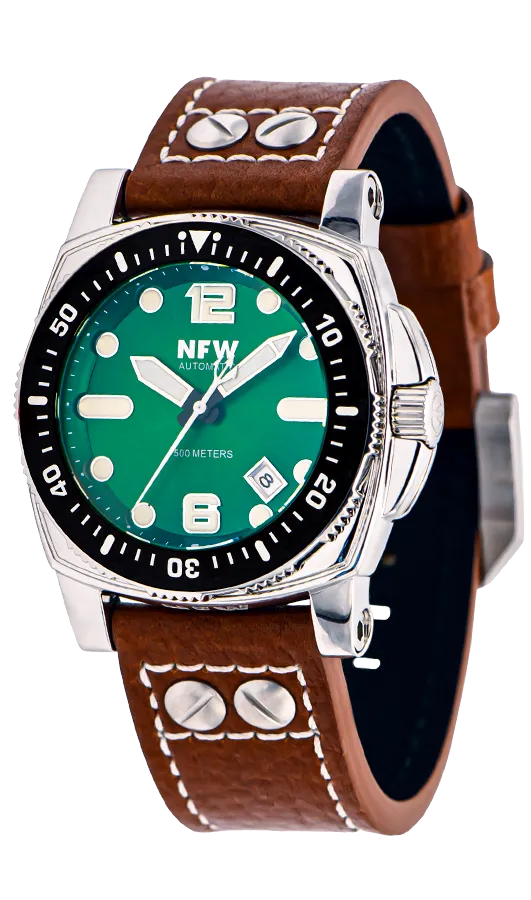 The New Shumate Diver 16020 - Polished Steel