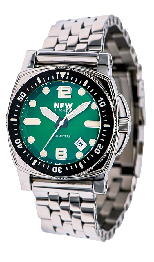 The New Shumate Diver 16020 - Polished Steel