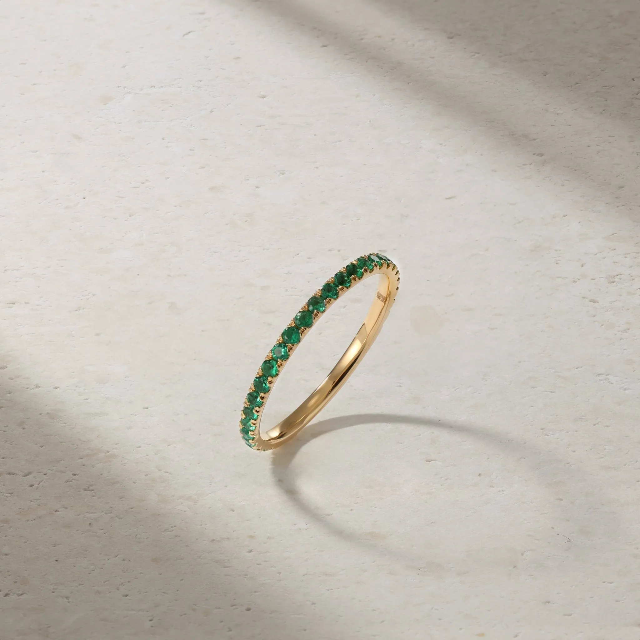 Thread Emerald Ring