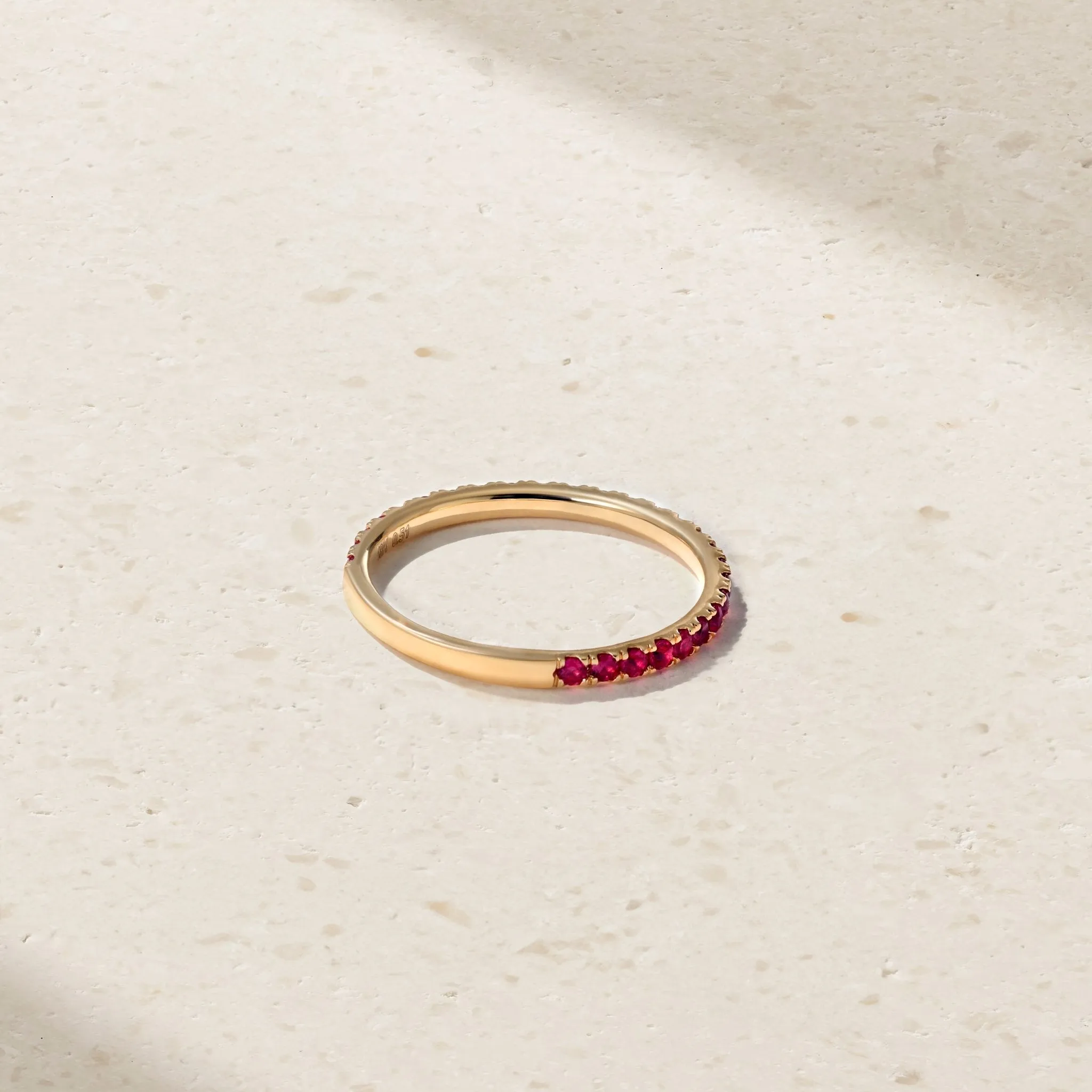 Thread Ruby Ring